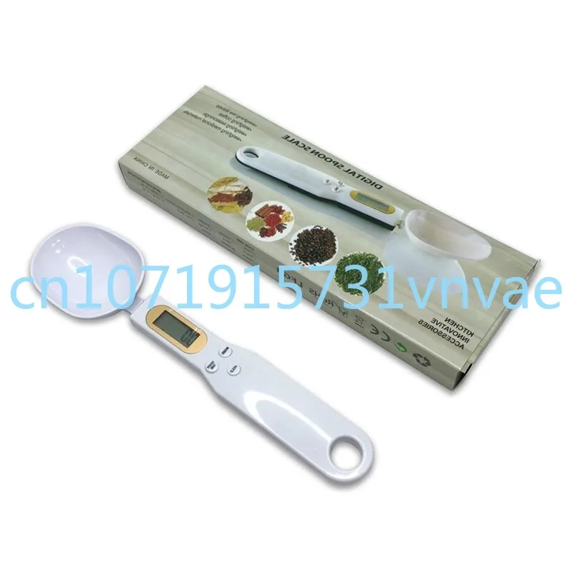 100PCS Spoon Scale Handheld Ingredients Electronic Scale Household Kitchen Food Gram Measuring Scale Measuring Spoon