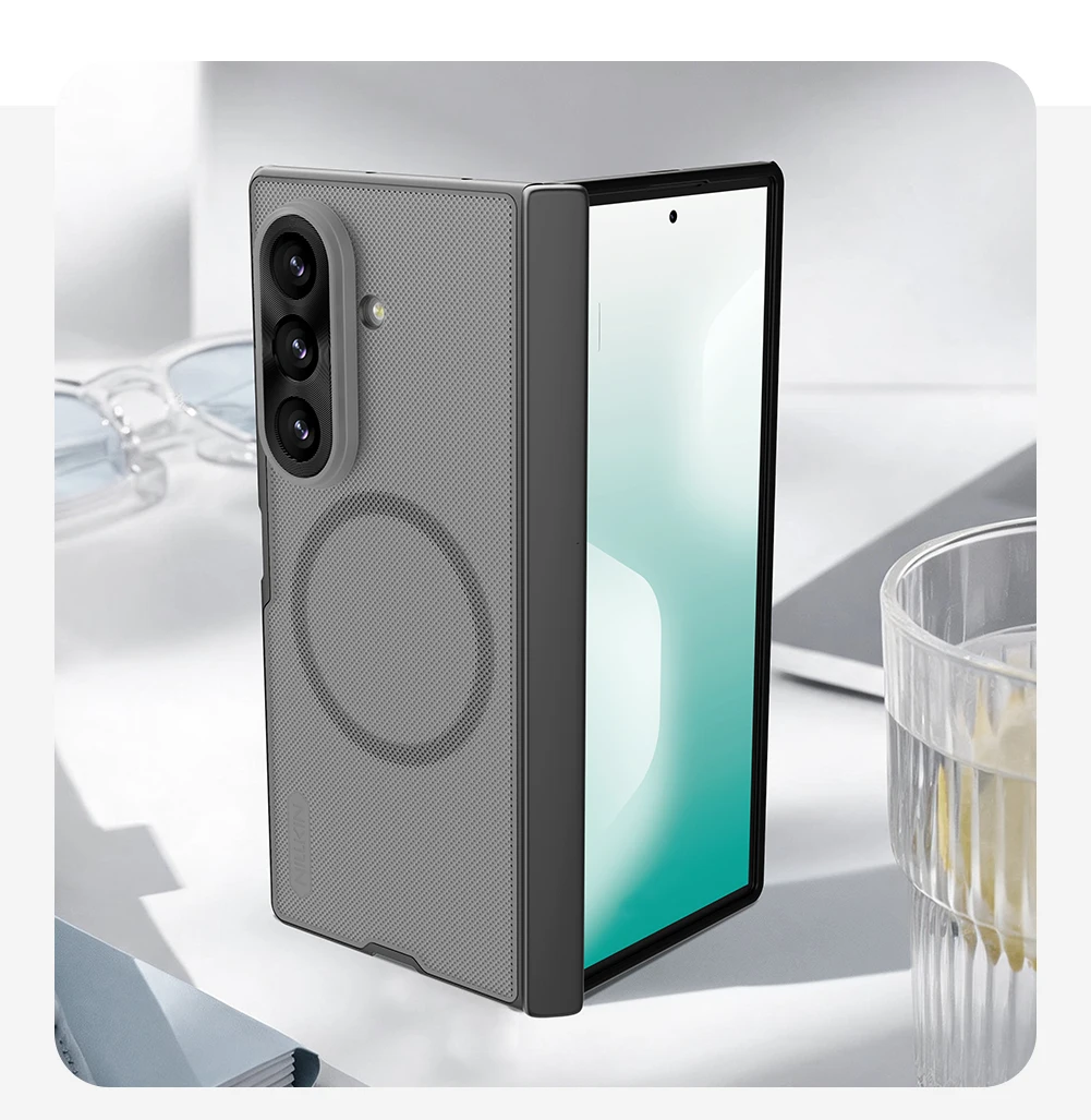 Für Samsung Galaxy Z Fold 8 Ultra Hülle NILLKIN Passgenaue Hülle Magnetische Super Frosted Shield Matte PC-Abdeckung – Detail 17