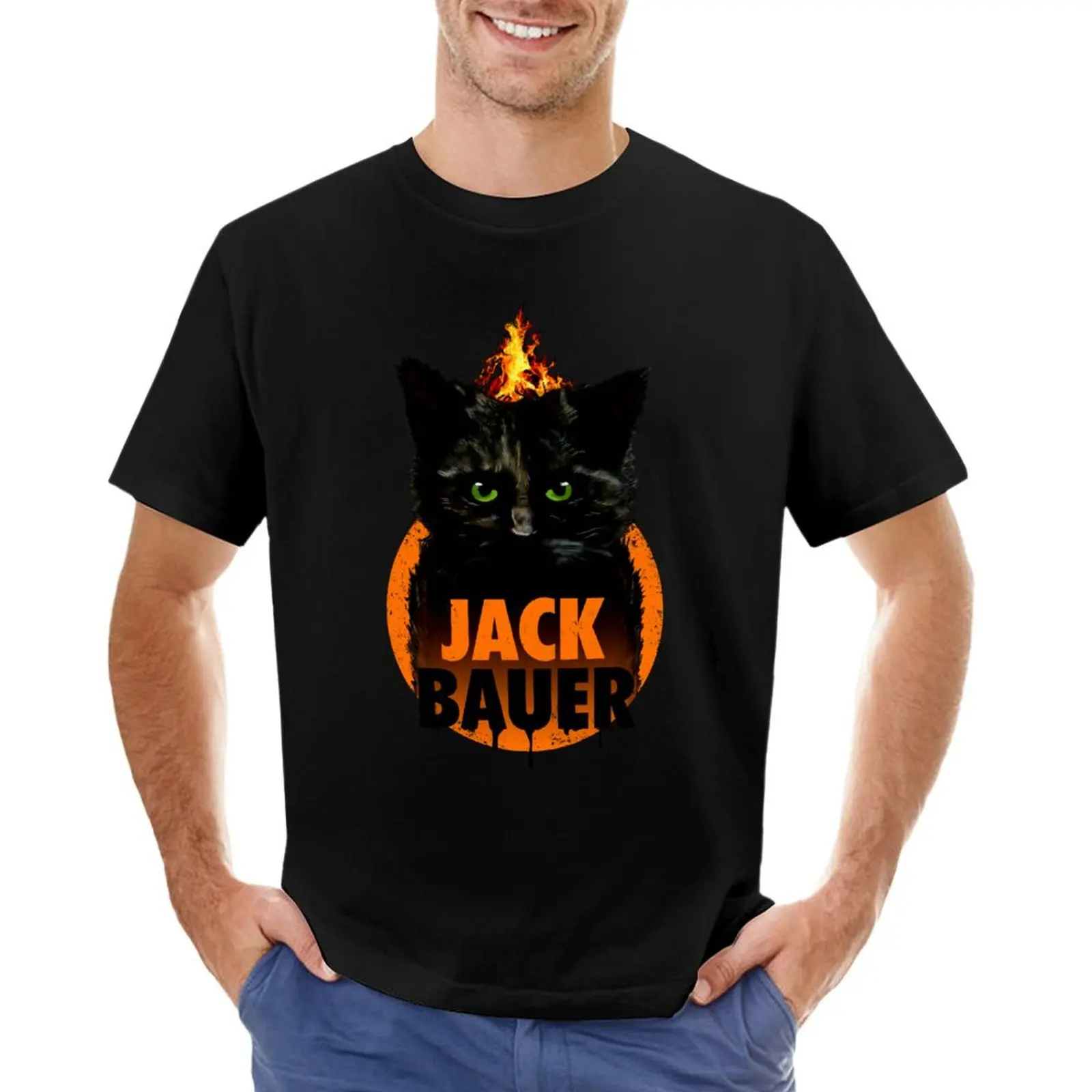 The Indestructible Jack Bauer T-Shirt anime stuff shirts graphic mens clothes