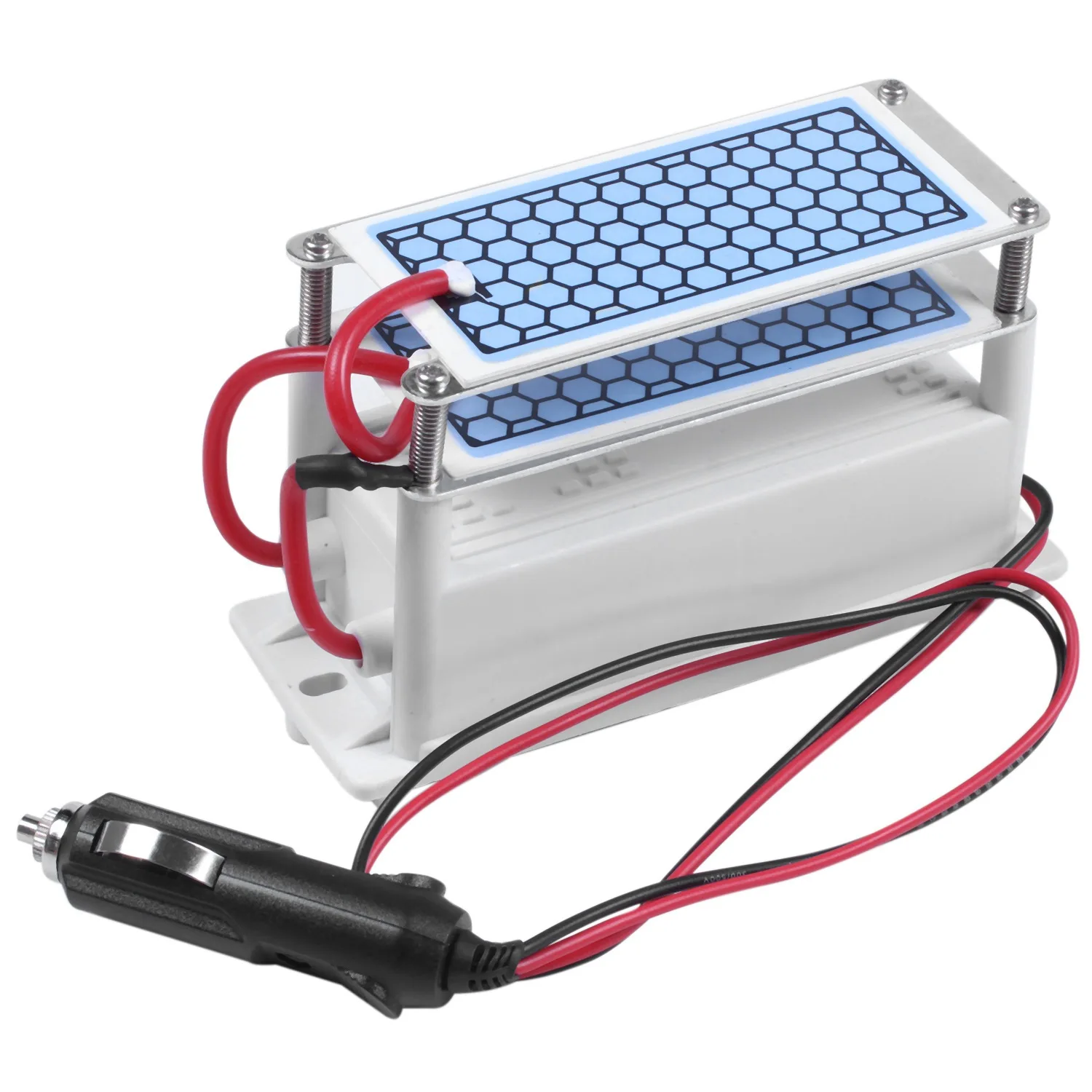 Ozone Generator Car 12V 10G Portable Plate Air Purifier Air Sterilizer Car Ozone Air Air Cleaner Ozonizer Odor-A08Q