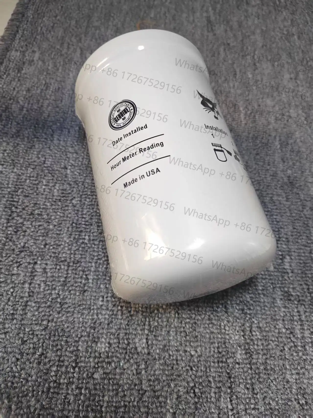 Cartucho de filtro hidráulico 6661248 en stock, compatible con la cargadora compacta y excavadora Bobcat MX331, filtro de aceite