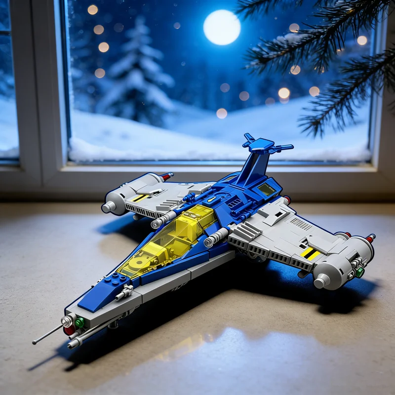 630pcs MOC Space Classic Stardust Scout Model Bouwstenen Bouw DIY Creatief Speelgoed Onderwijs Kerstcadeaus Idee