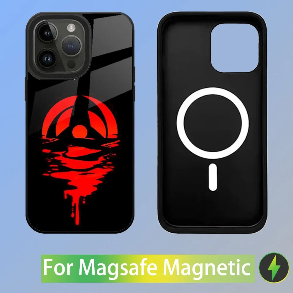 Anime Uchiha O_Obito Phone Case For iPhone 15,14,13,12,11,Plus,Pro,Max Mini Magsafe Magnetic Wireless Charging