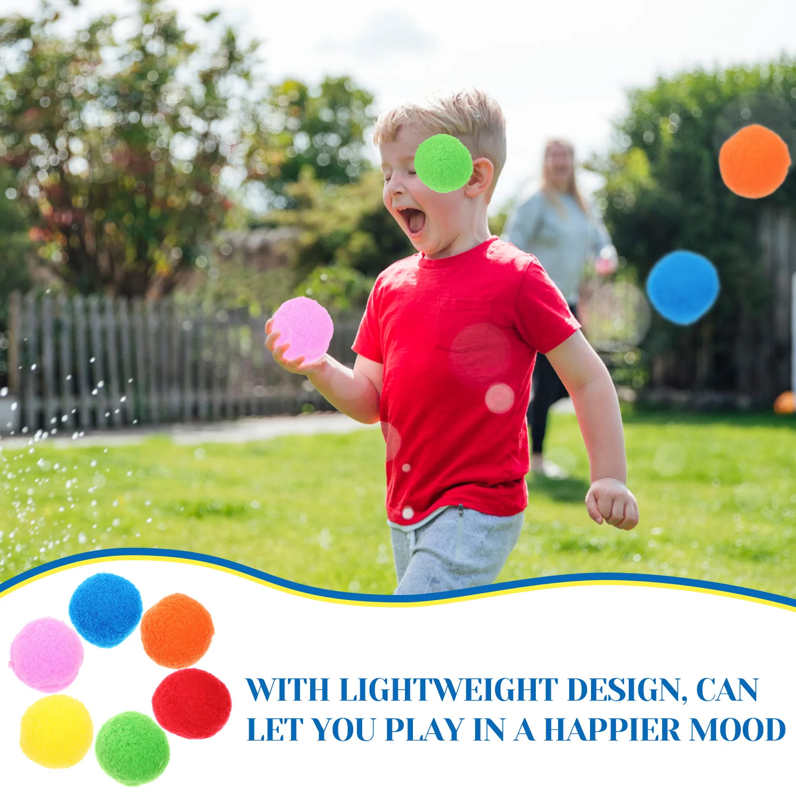 60Pcs Balls Lightweight Trampoline Balloons for Swimming Pools Beaches Pool Party Toys Swimming Pool Ball Toy