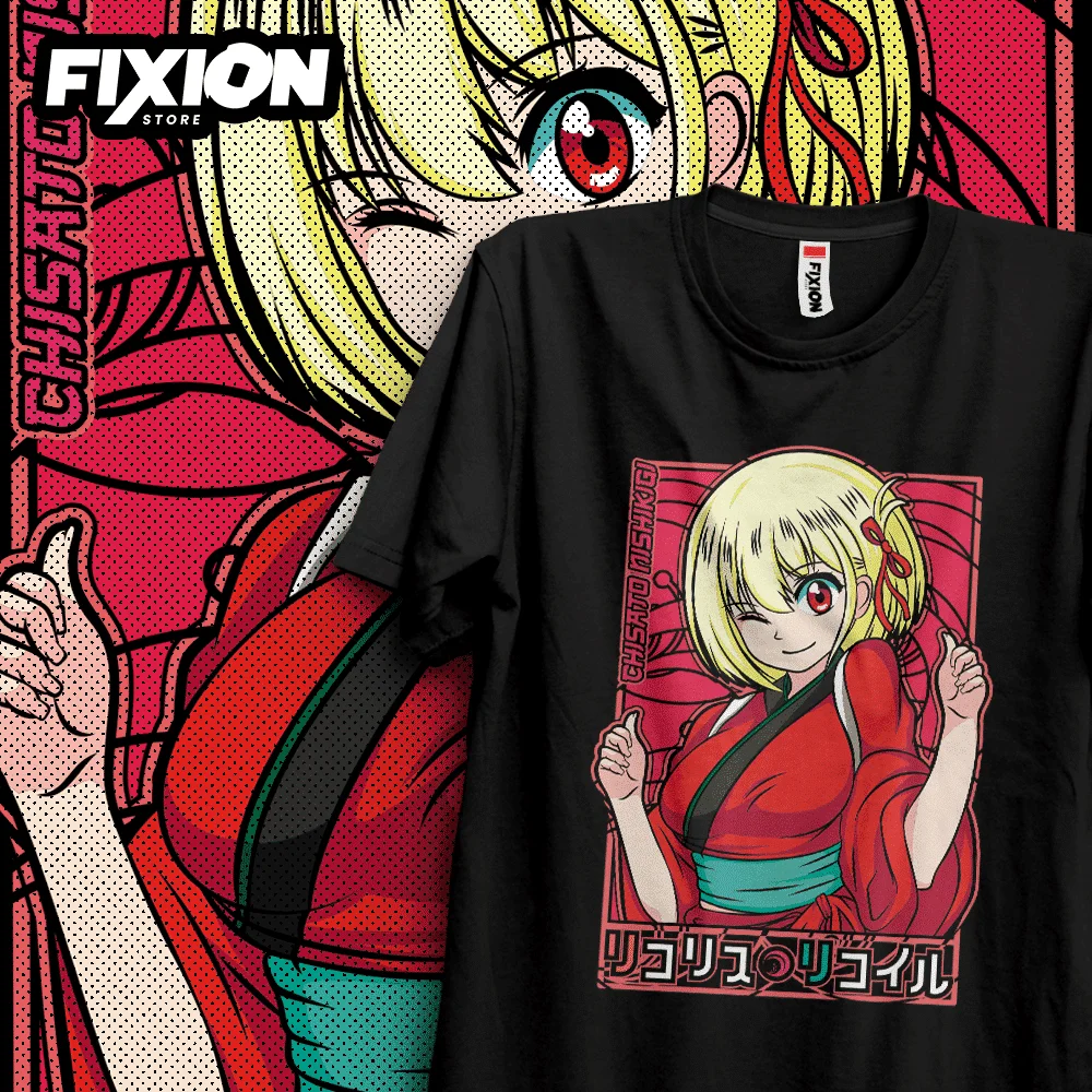 Lycoris Recoil  LAnime T Shirt Manga Gift For Anime Lover All Size Cotton