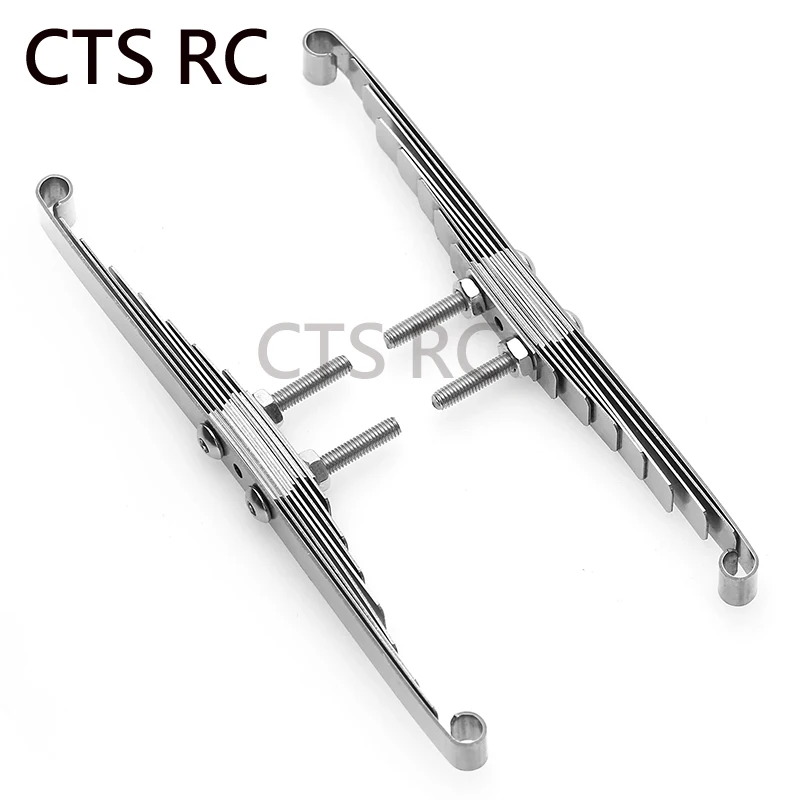 RC Car1 Pair Front Suspension Steel Leaf Spring Lifting Lug Set for 1/14 Tamiya RC Tractor Trailer Truck Model Car Upgrade Parts