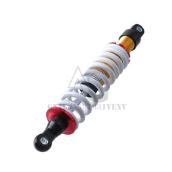 380mm 10MM Motorcycle Shock Absorber Rear Suspension For 110CC 125CC 140CC160CC DIRT PIT BIKE for quads some pit bikes buggies