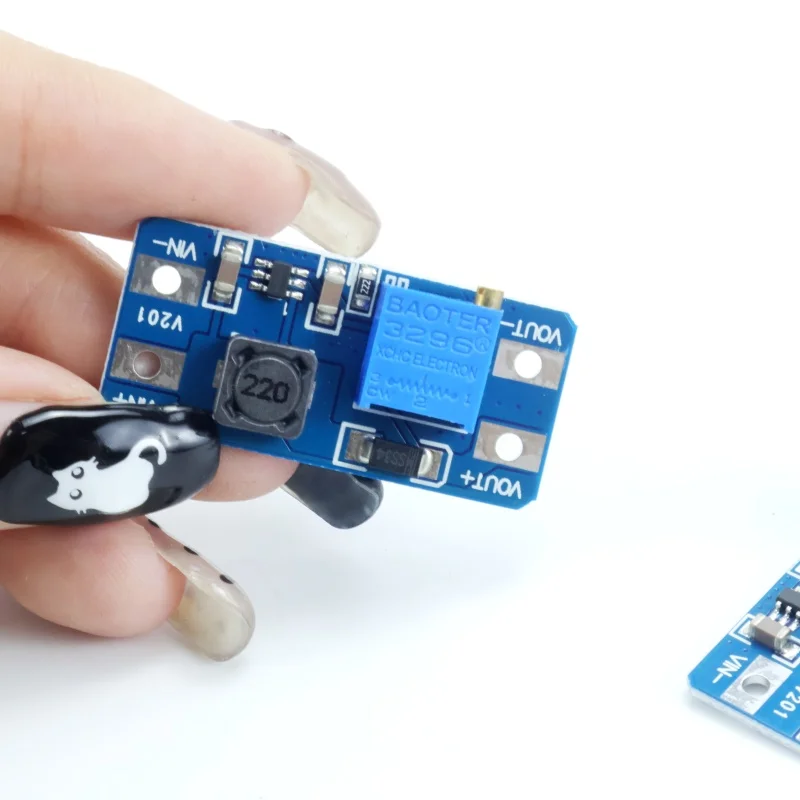 3/9 Pieces MT3608 Module DC-DC Converter Boost Module Power Board 2A 2V-24V for 5/9/12/28V Arduino