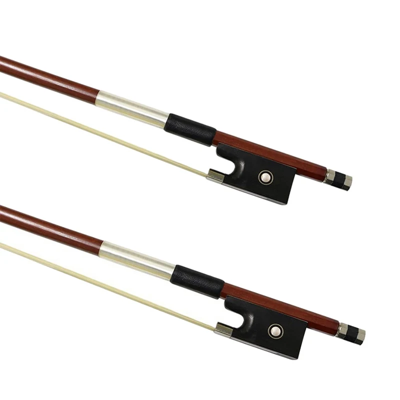 Professional Brazilwood Violin Bow Playing Durable Violin Bow Musical Instruments Portable Learn Practice Bow