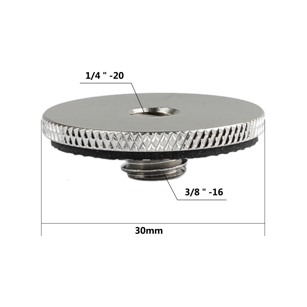 CAMVATE Standard 1/4" Female To 3/8" Male Screw Adapter With Rubber Washer For Tripod /Camera/ Quick Release Plate Mounting New