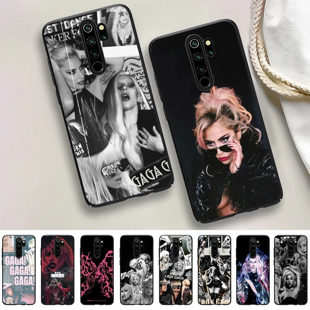 Hot Singer L-Lady G-Gaga Phone Case For Redmi 5 6 7 8 9 10 plus pro 6 7 8 9 A GO K20 K30 K40 pro plus F3 Fundas