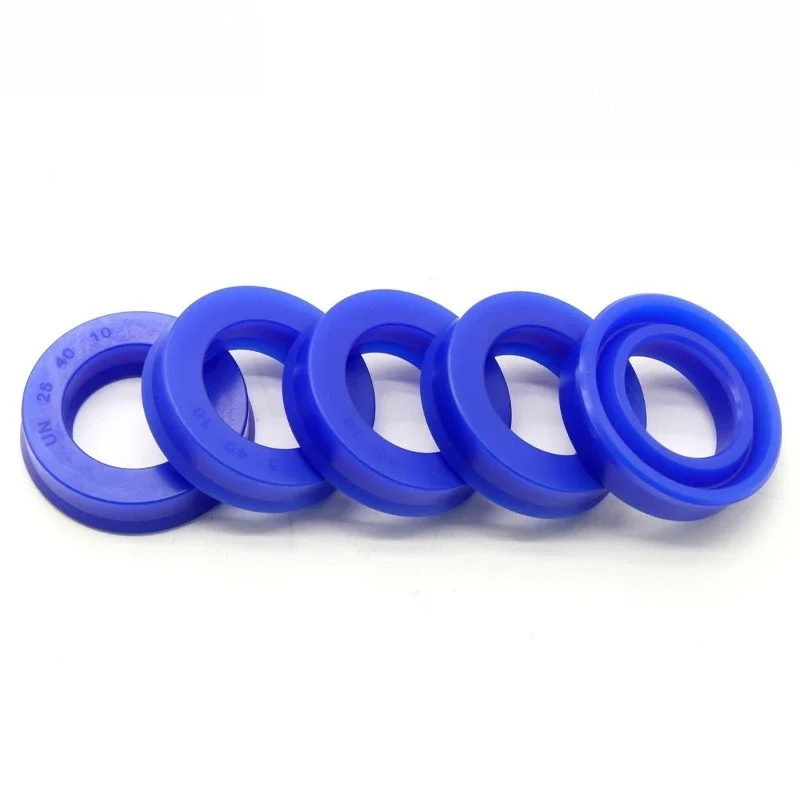 5 шт., высококачественное уплотнительное кольцо типа UN, ID8 ~ 19 мм, гидравлическое сальник, сальник поршневого стержня типа UN