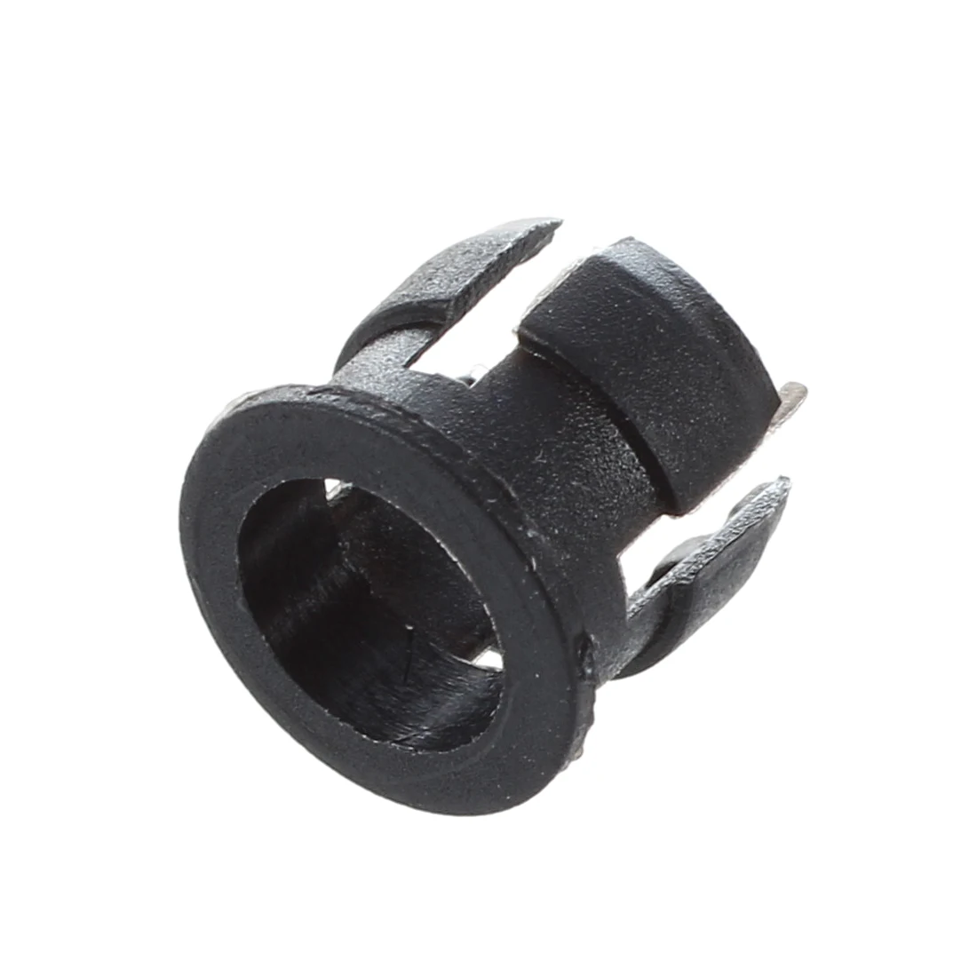 ABZV-50 5mm Black Plastic LED Holder Case Clip Display Panel