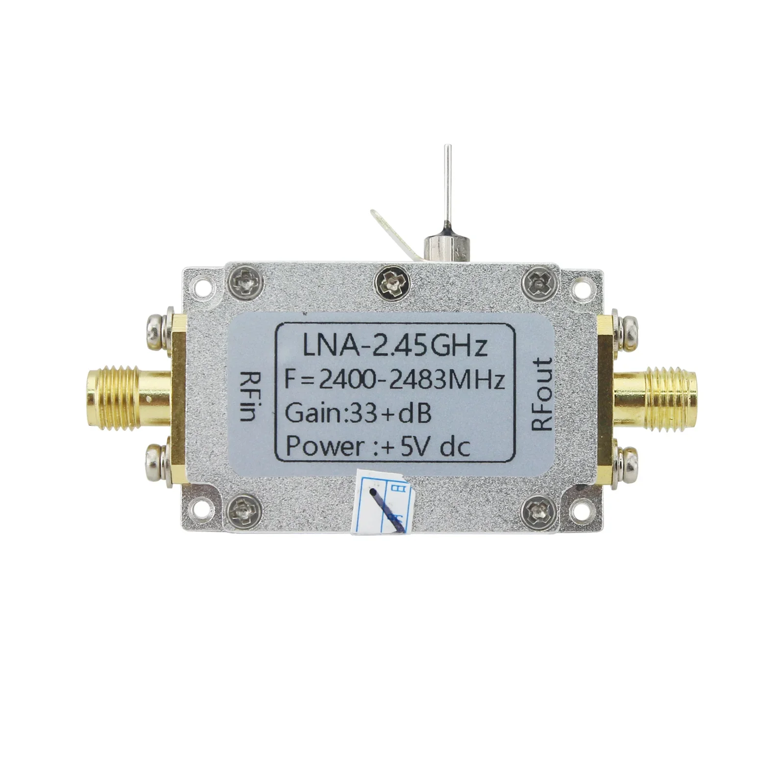 

2026 2.4GHz LNA Low Noise Amplifier RF Amplifier Module with SMA Female Connector for VTX BT Remote Extended Range