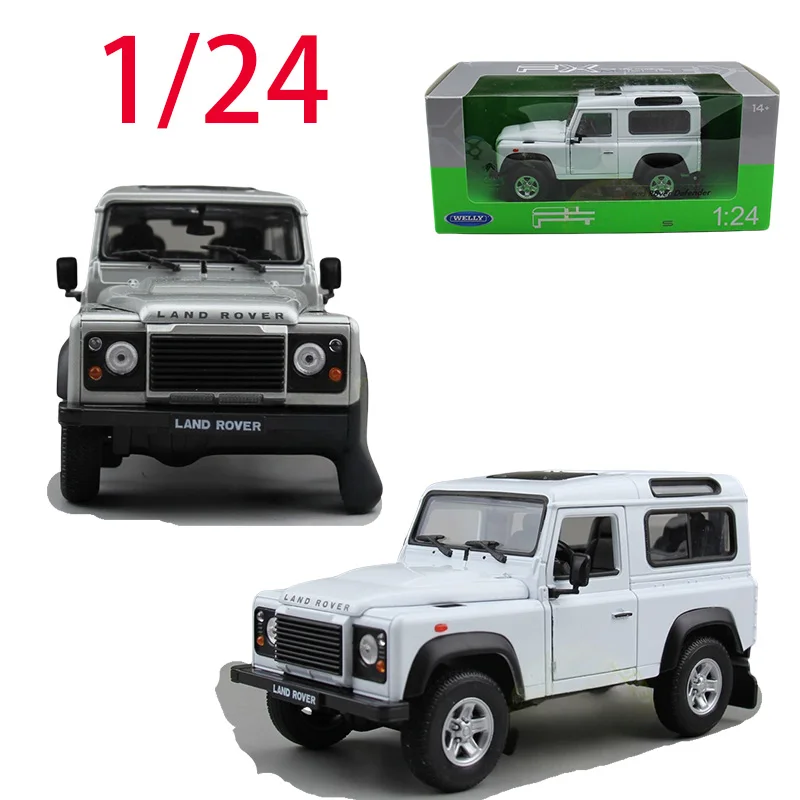 

Welly литой под давлением масштаб 1/24 Land Rover Discovery 4, модель автомобиля из сплава, игрушки для мальчиков, подарок, полицейский автомобиль