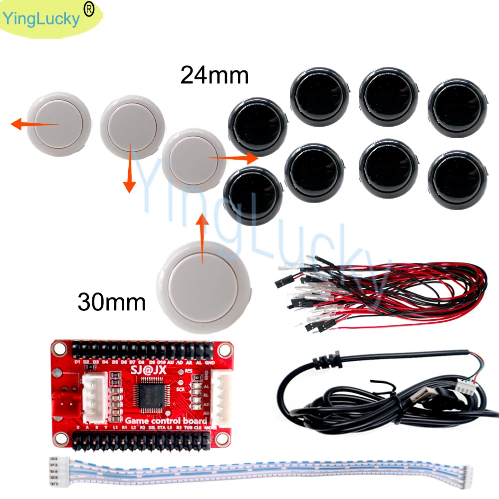 

Sanwa Kit's original Sanwa button Joystick zero delay USB encoder is used for Hitbox game machine DIY kit.