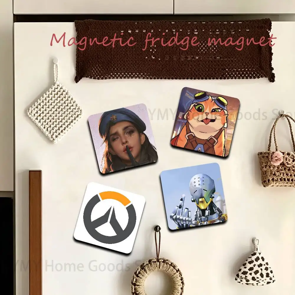 Pop Game O-Overwatch Cartoon Refrigerator Magnets the Perfect Choice for Home Create Warm Cozy Home Decor Gifts