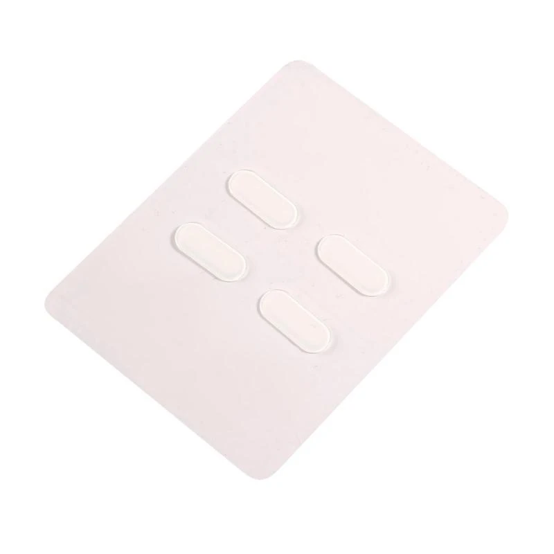 1Set Glass Mouse Feet Mouse Skates Sticker Pad Rounded Glides Curved Edges Replacement for G304 G305