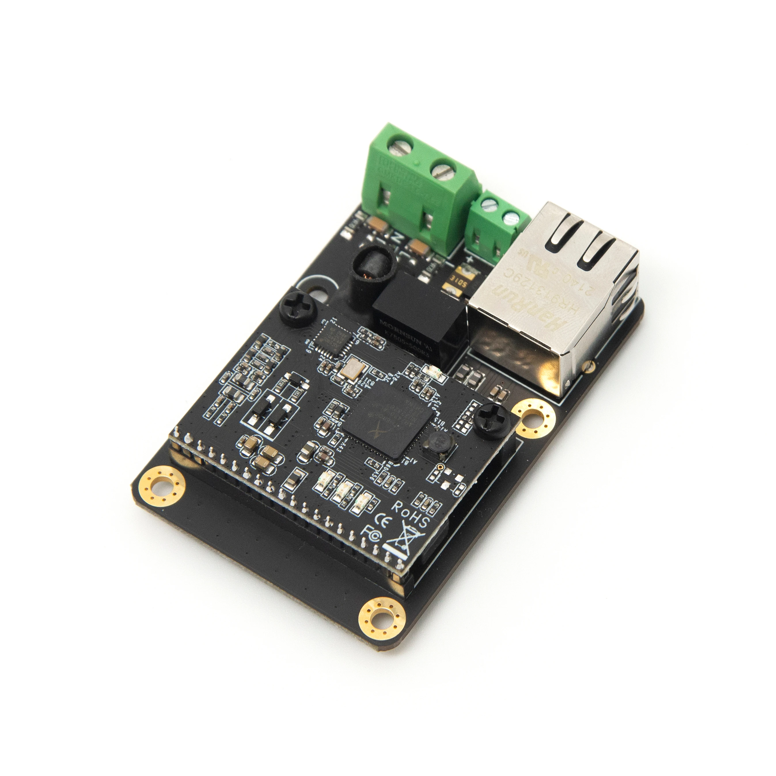 500Mbps Powerline Ethernet Adapter 128-bit AES Encryption, Plug and Play for Underwater Vehicle Wired Communication