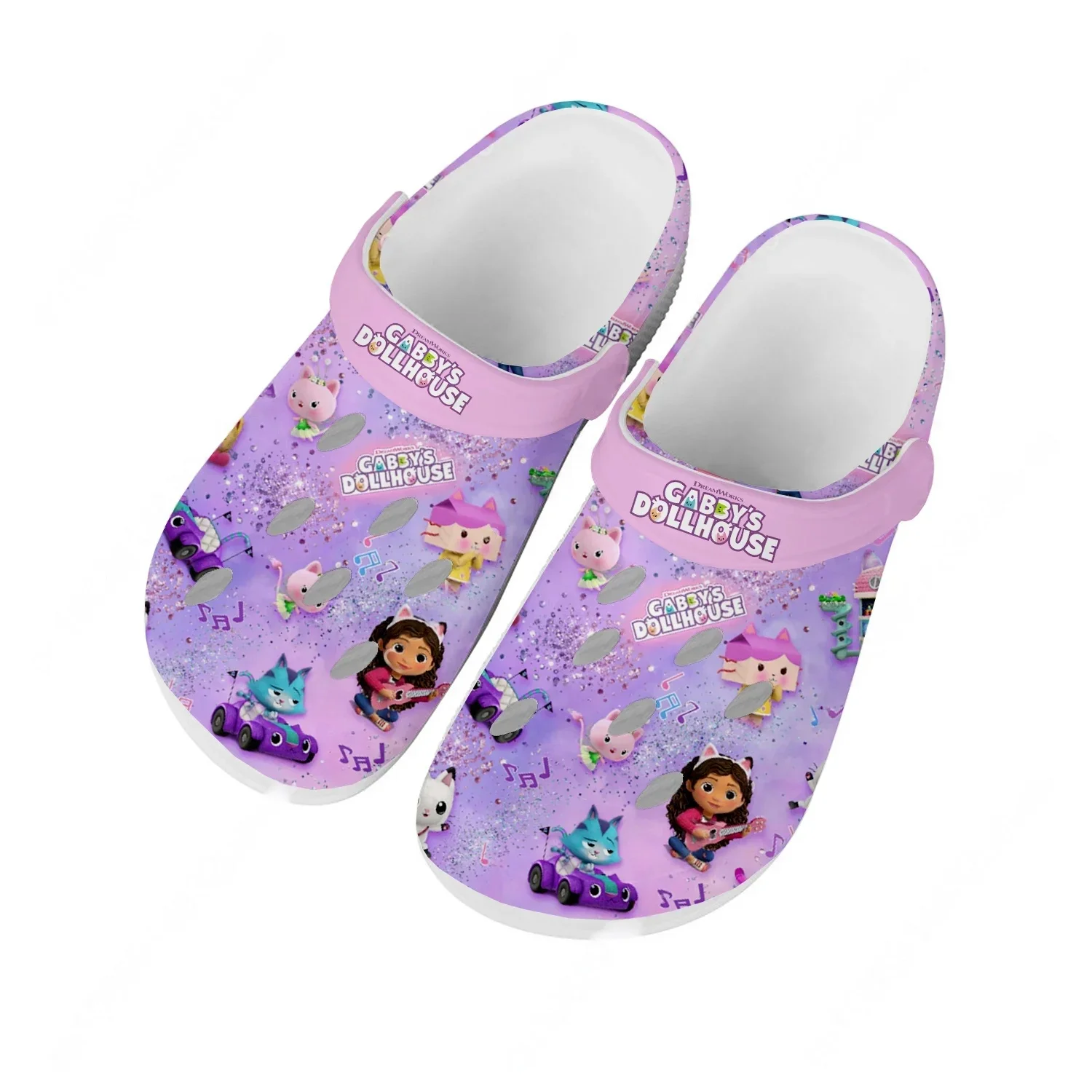 

Водные тапочки GabbysDollhouse для мужчин и женщин: удобные, модные, для дома и сада, с возможностью индивидуального дизайна, пляжные, дышащие, с отверстиями