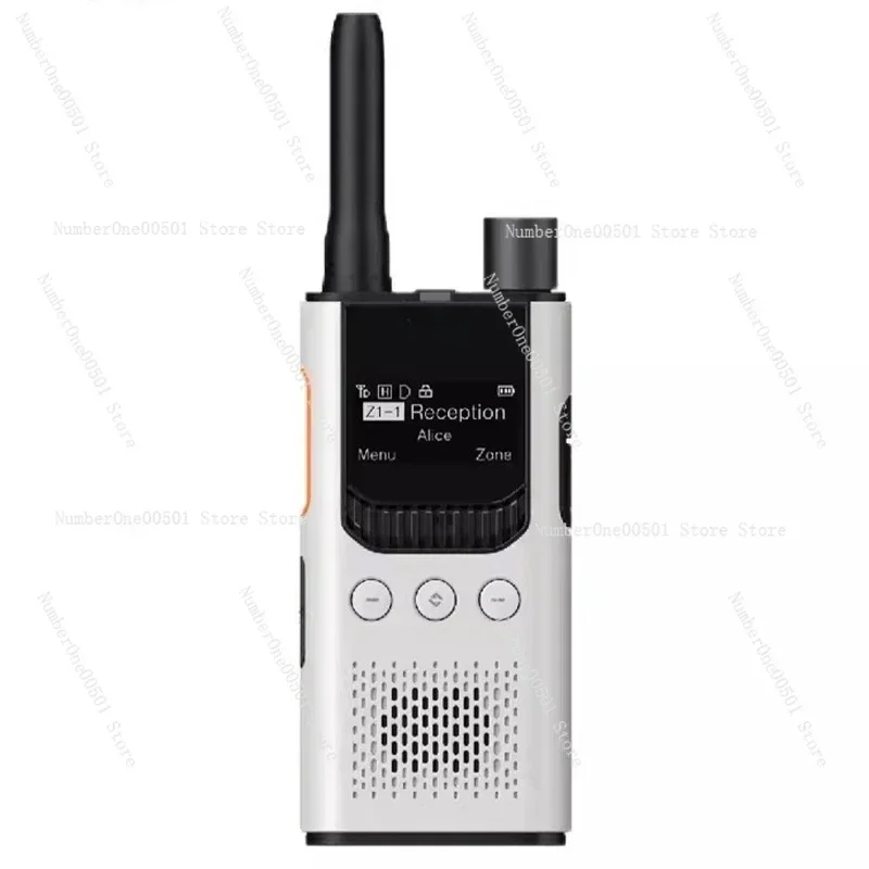 S1 Pro Digital Two Way Radio Business Walkie Talkie for Hotel Outdoor Camping Travel 16H Battery