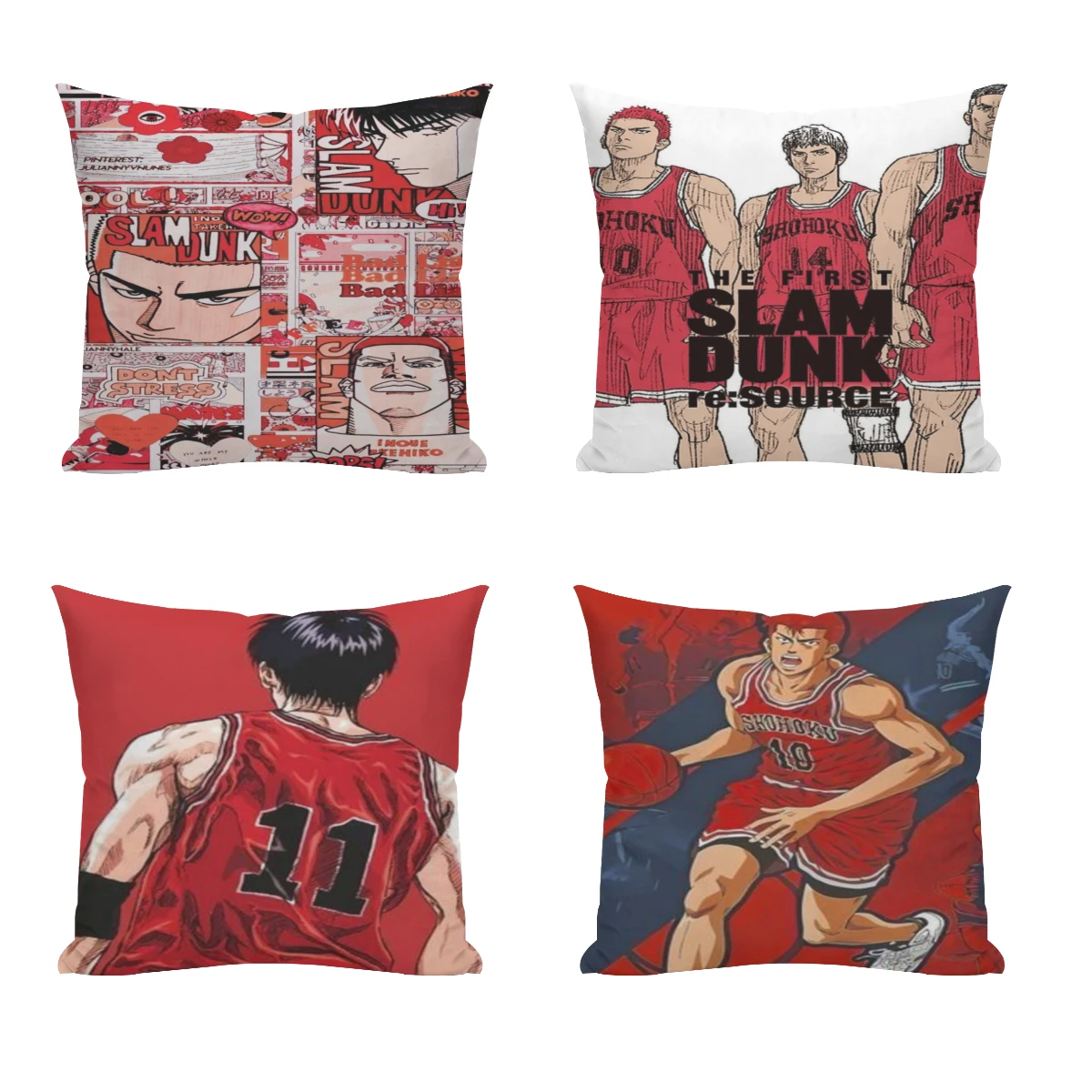 Slam Dunk Cushion Cover 45x45cm Home Decor Sofa Pillow Home Pillowcase