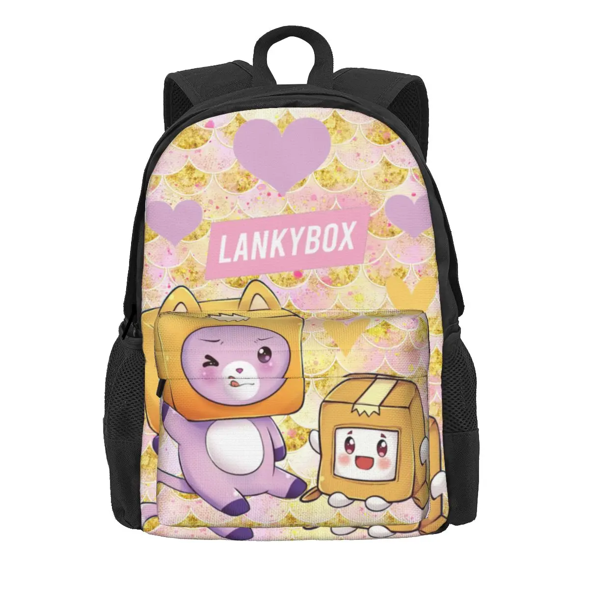 Funny Youtubers For Kids Lankybox Women Backpack Trend Children School Bag Backpack Kids Waterproof Travel Shoulder Bag