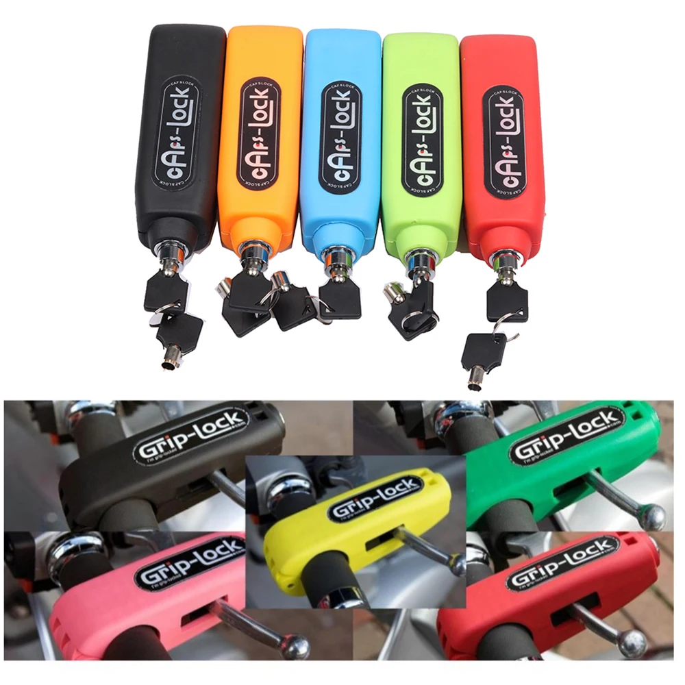 Universal Motorcycle Front Brake Security lock Such As Yamaha Honda Kawasaki Suzuki Etc.Handlebar Safety Anti-theft Lock