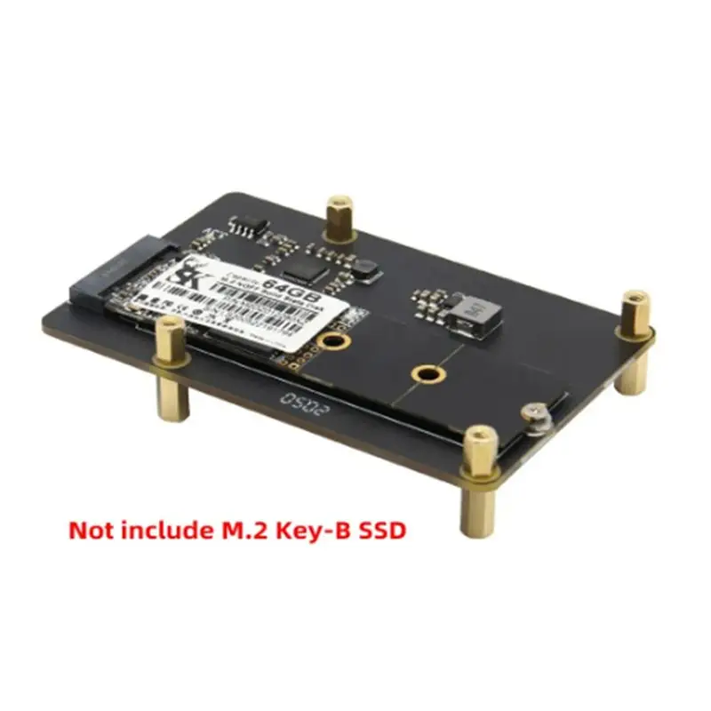 A64I X862 V2.0 M.2 NGFF 2280 SATA SSD Storage Expansion Board / Shield for 4 Model B