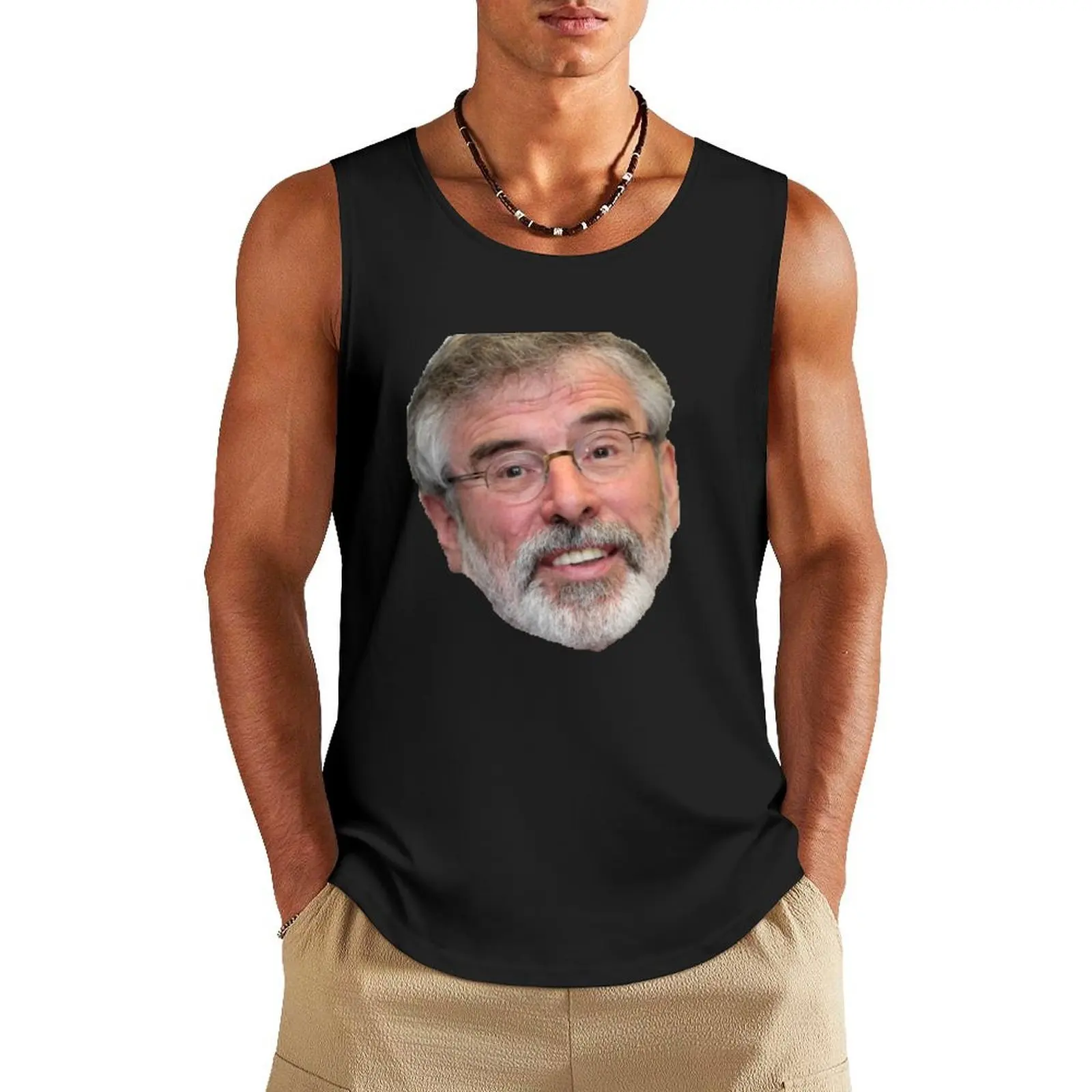 

Gerry Adams Tank Top muscle t-shirt sleeveless shirts gym for men