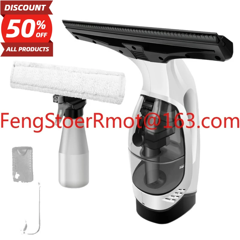 

New small electric glass cleaner, handheld window cleaner, strong water absorption, high-efficiency portable device
