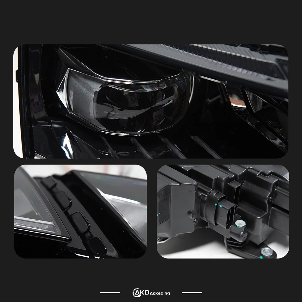 Światła samochodowe do Skoda Octavia Reflektor LED 2018-2021 Octavia Reflektor Drl Soczewka projektora Akcesoria samochodowe — zdjęcie 7