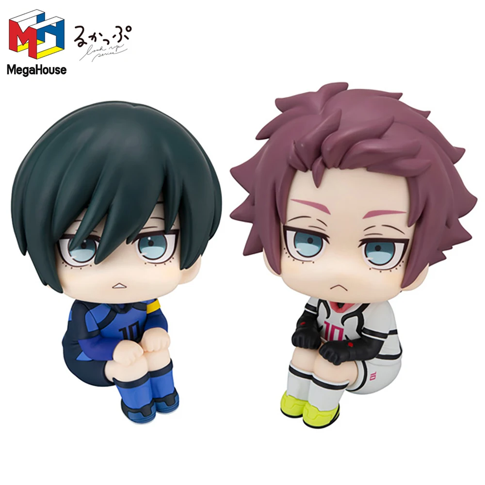 

В наличии MegaHouse Look up Blue Lock Rin Itoshi & Sae Itoshi (версия японского национального игрока) 11 см аниме фигурка модель игрушки