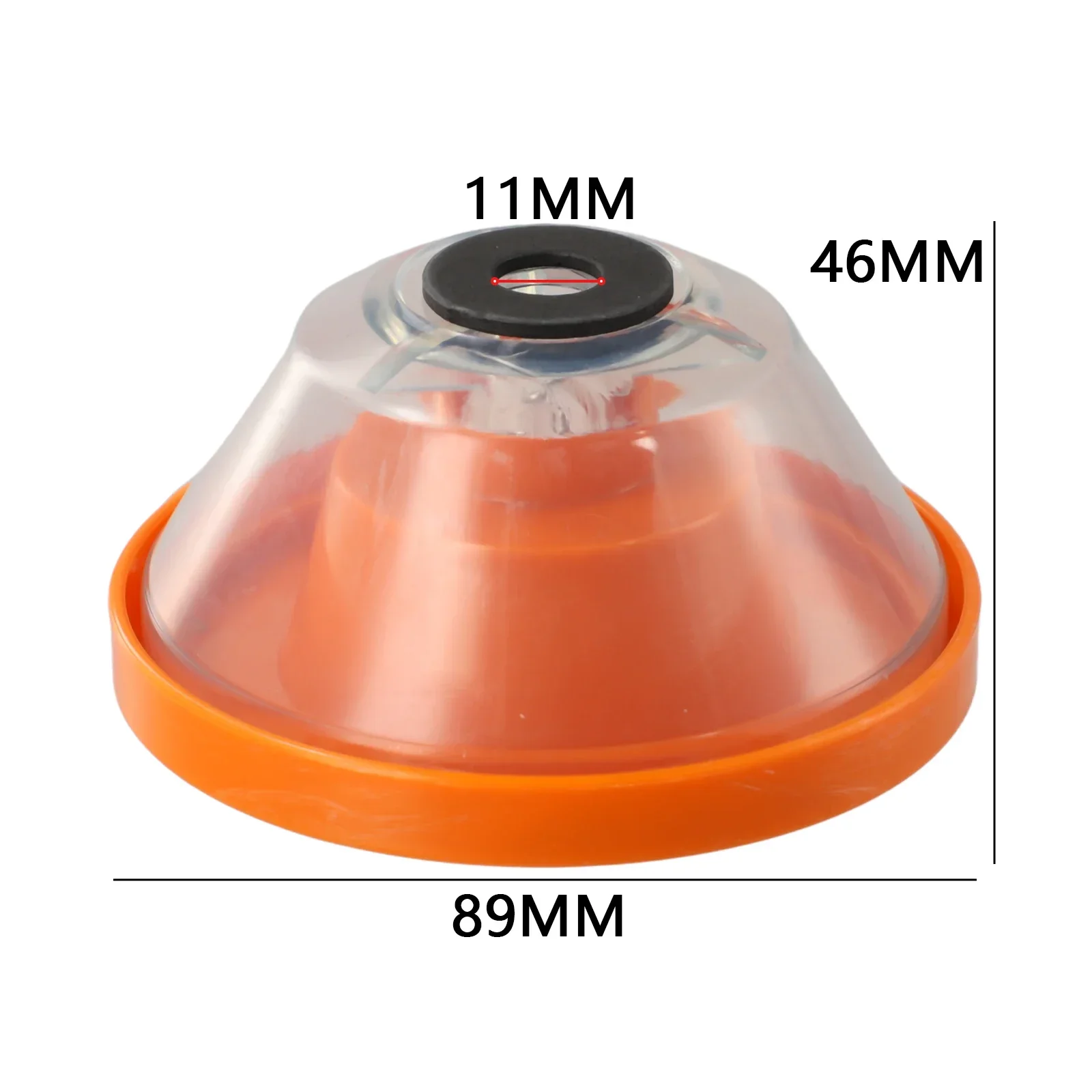 1pcs Orange Electric Drill Dust Cover Collecting Bowl Dust Proof Household Electric Drill Dust Collector Drill Dust Cover