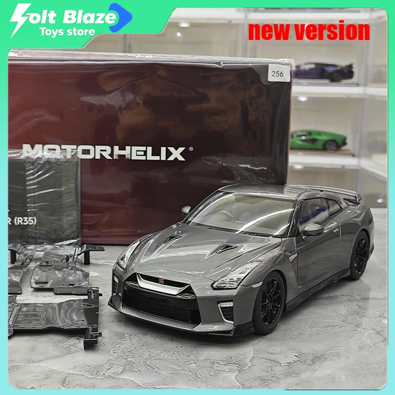 

MH 1/18 Nissan GT-R R35 50th Anniversary Edition Limited-Edition DieCast Car Model Simulation Collection Cars Boy Birthday Gift