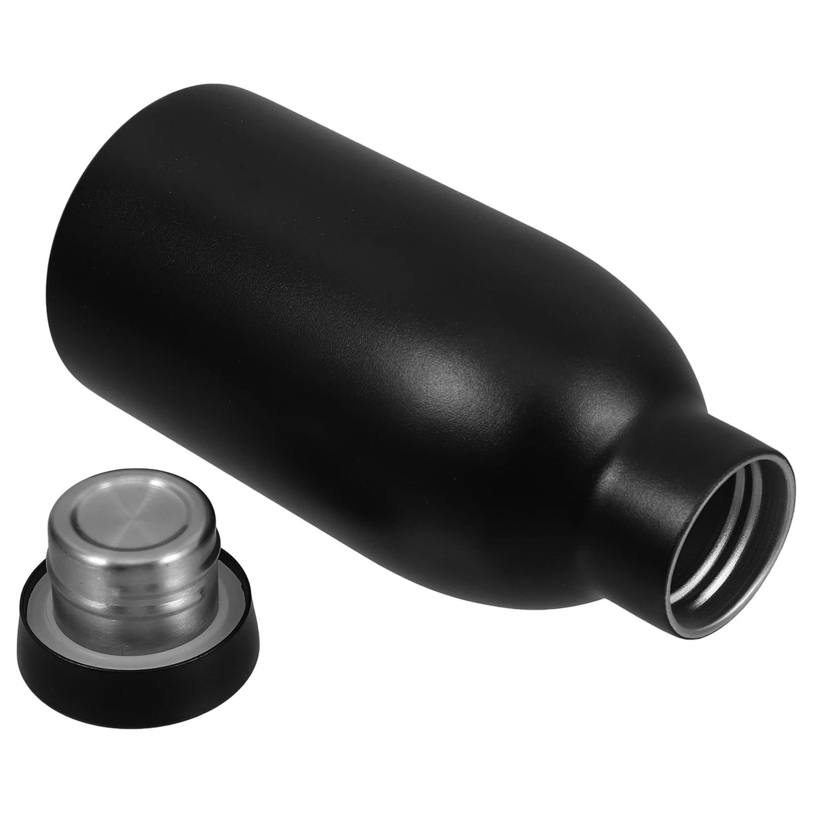 

Reusable 11.8oz Stainless Steel Insulated Bottle Double Wall Vacuum Portable Leakproof for Sports Travel Gym Metal Water Jug