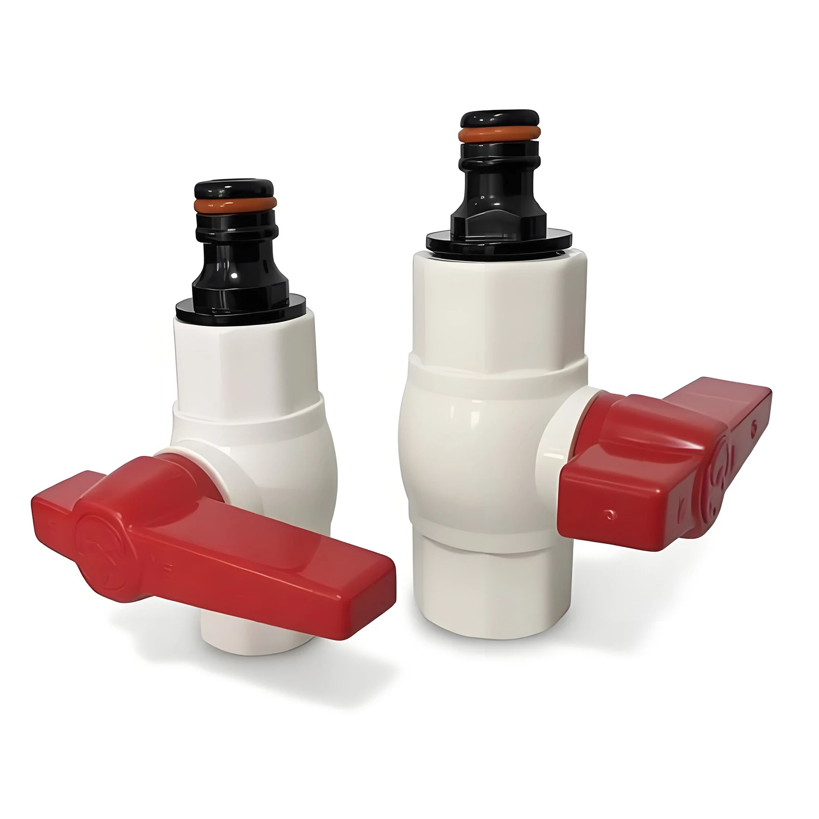 Garden irrigation water tank connector fittings internal thread G3/4'' 1/2'' PVC ball valve&nipple Female Connectors