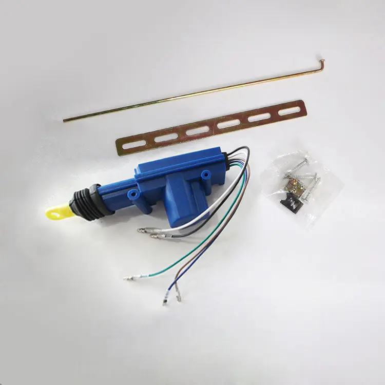 1pcs 2/5 Wire Automobile Central Control Lock Motor 12V Universal PLC Anti-Theft Central Lock Device Electric Trunk Modification