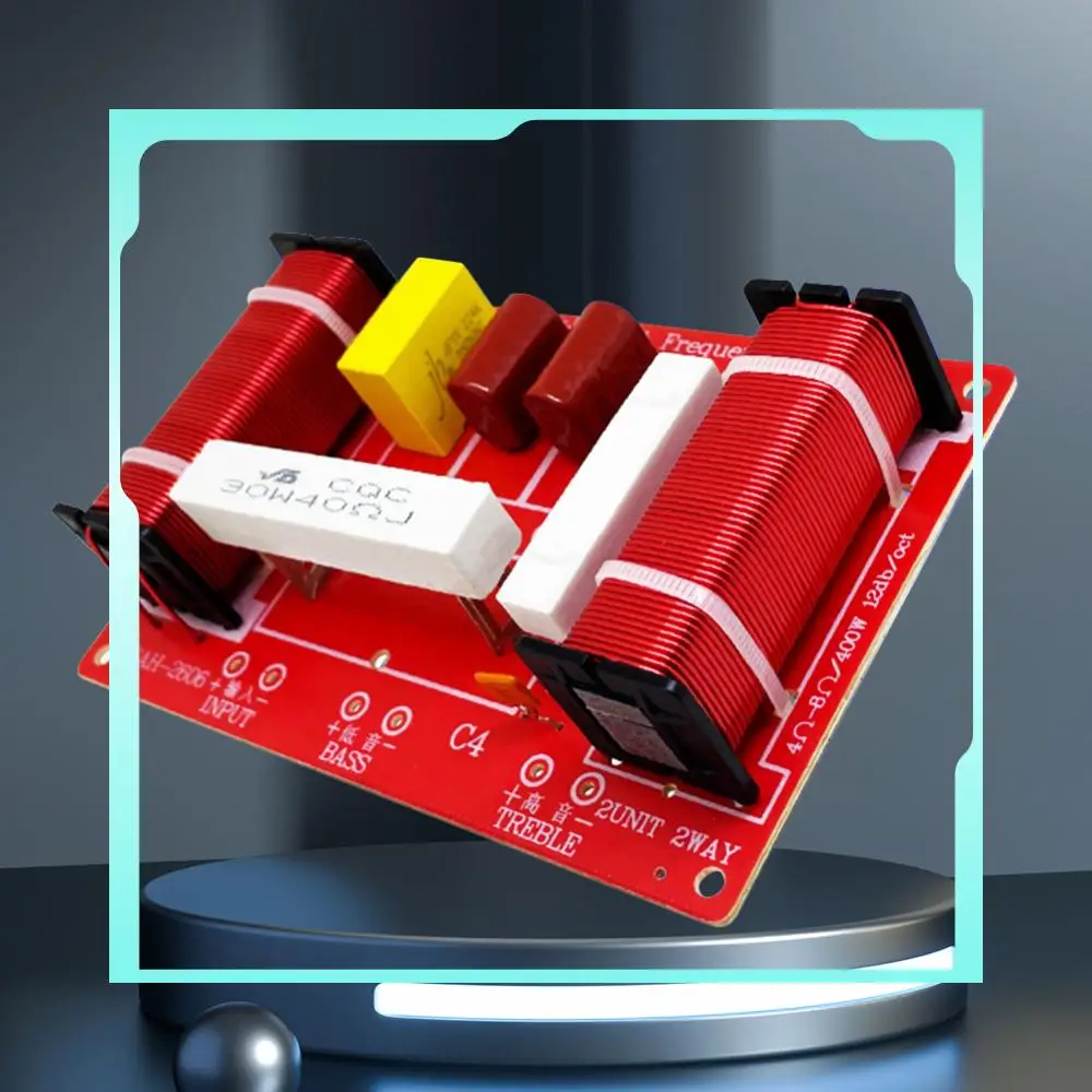 

Модуль аудиофильтра-кроссовера 400 Вт, 2-полосный, для высоких и низких частот, разделитель частот, высокая мощность, для модернизации сценических акустических систем