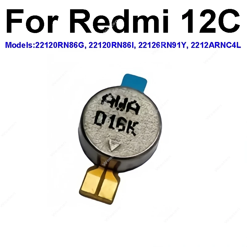 هزاز الاهتزاز وحدة المحرك فليكس كابل ملحقات أجزاء ل Xiaomi Redmi 12 13 13C 13R 14C 14R 4G 5G