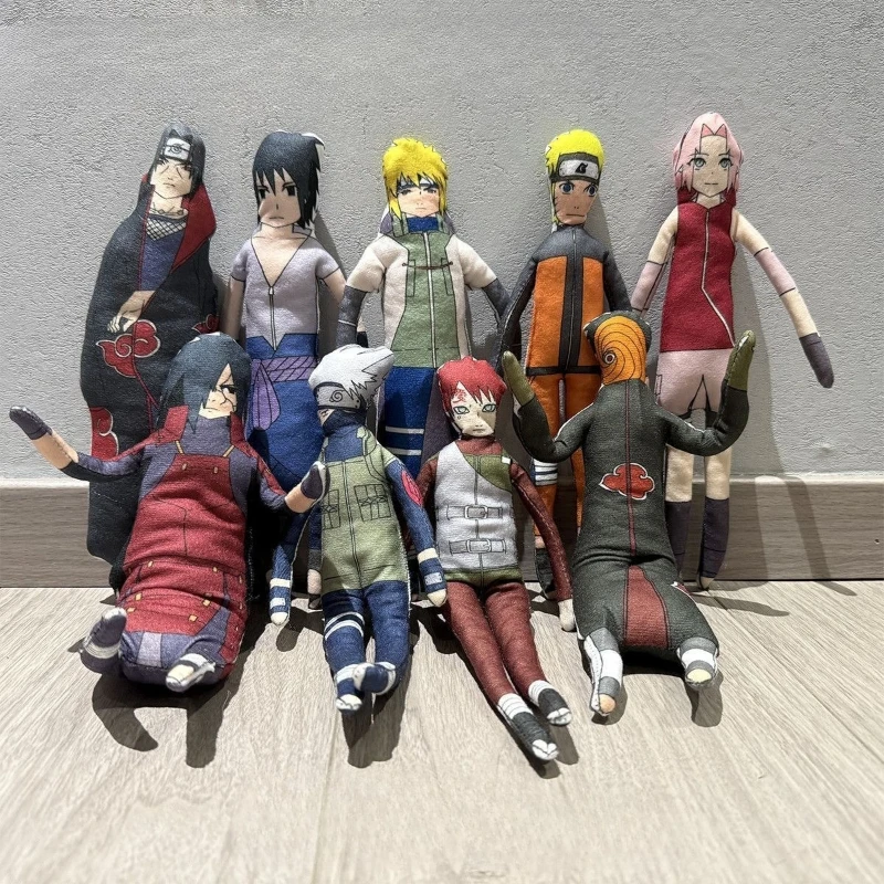 

NARUTO 28cm/11.02in Plush Toy Kakashi Anime Peripherals Iron Wire Skeleton Accessories Cartoon Holiday Gifts Collectible Desktop