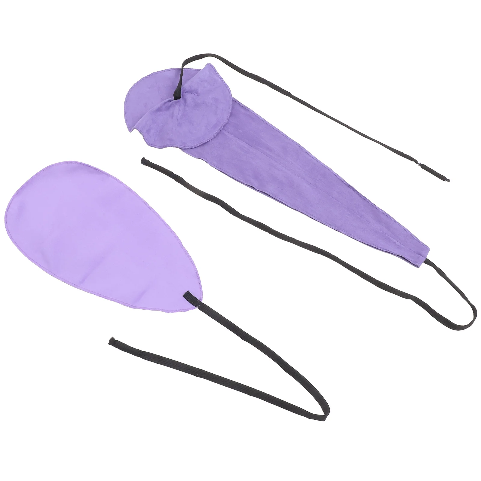

Swabs Saxophone Cleaning Cloth Flute Accessories Purple Faux Suede Instrument Cloths