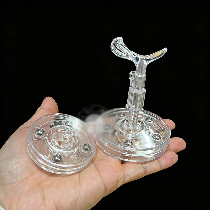 1/6 BJD Doll Stand Transparent Rotating Holder Adjustable 1/4 1/6 1/8 Doll Acrylic Support Stand Base Bracket Doll Toy Bracket