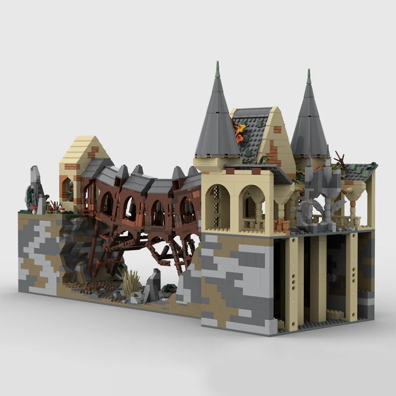 ตัวต่อไม้ MOC 2235 ชิ้น แบบสะพานแฮร์รี่ ของขวัญคริสต์มาส ของเล่นประกอบเอง DIY ไอเดียของขวัญวันเกิด