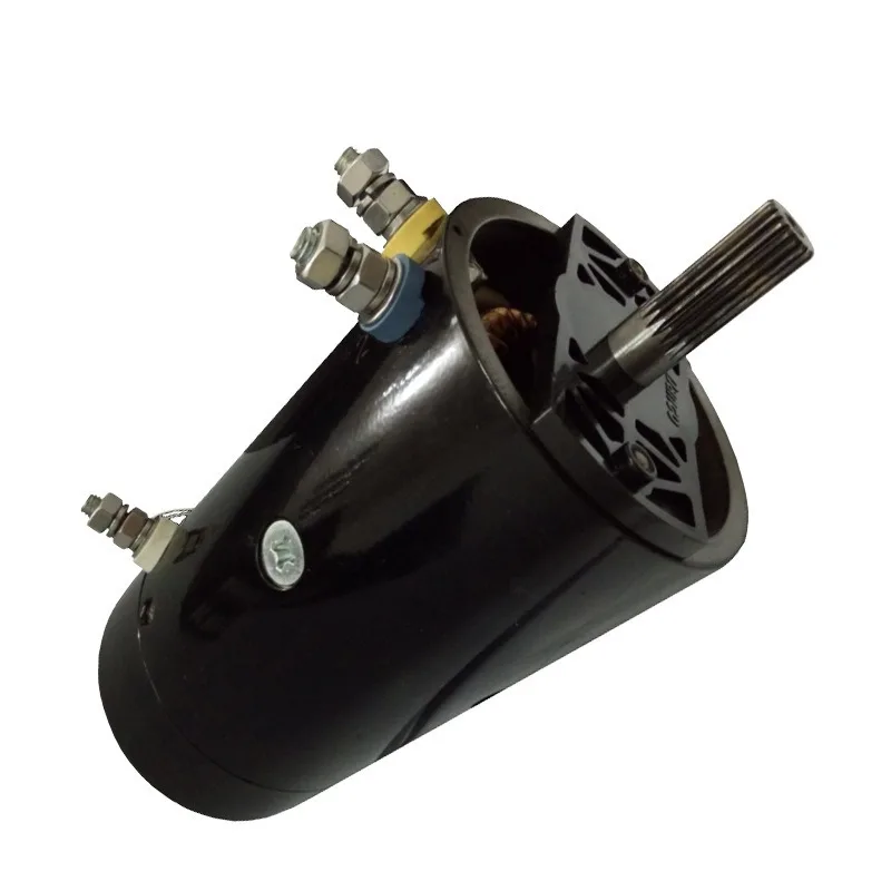 DC brushed motor series excited waterproof motor fast winch motor