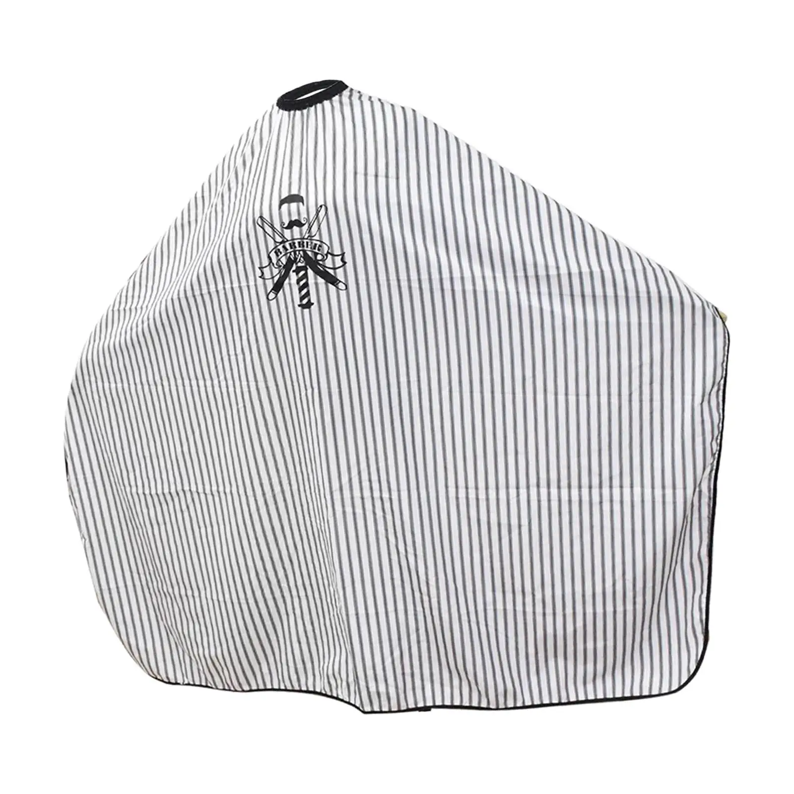 Salon Barber Cape Lightweight Neck Guard Washable Reusable Hair Dyeing Shawl Haircut Cape for Perm Men Women Home Haircut