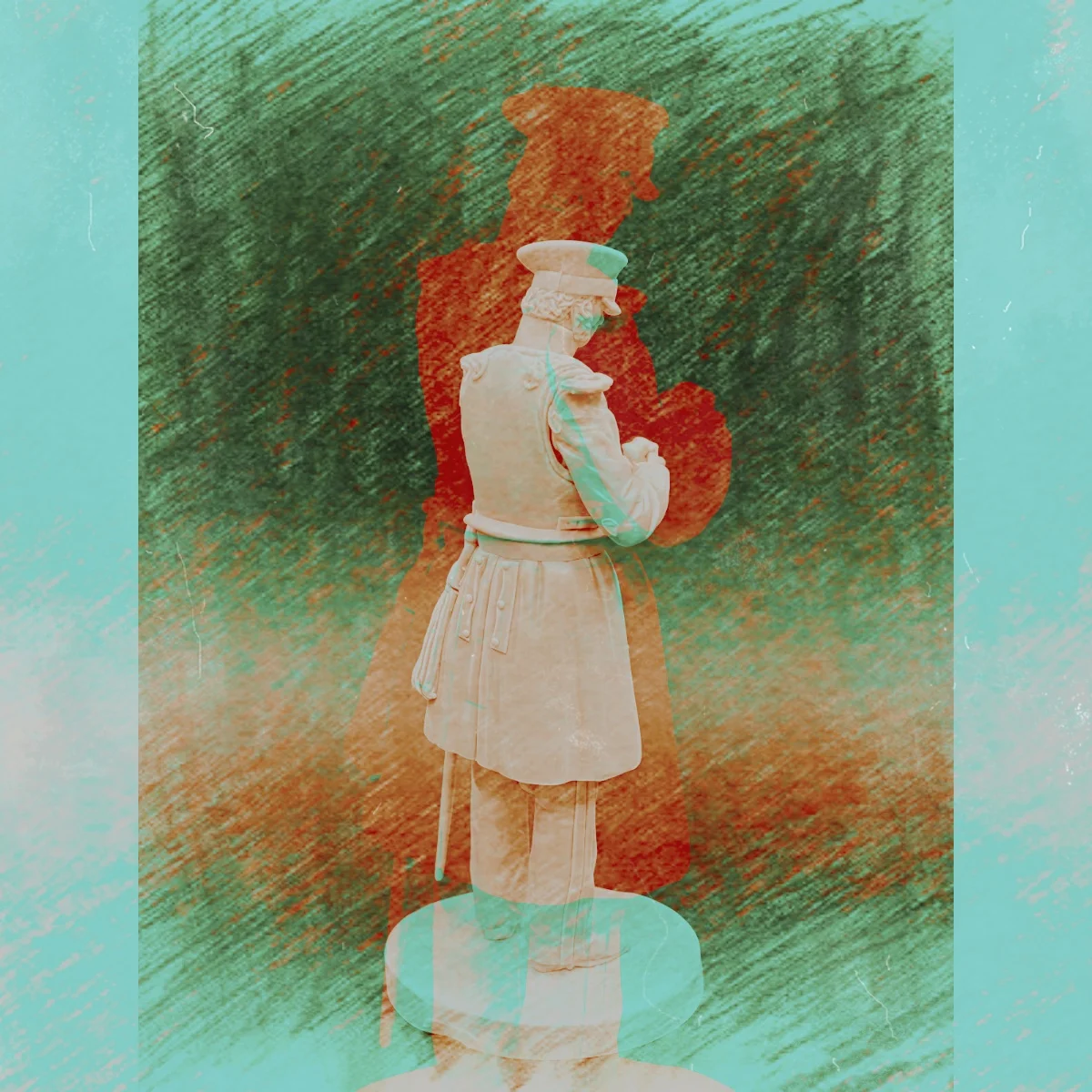 54mm resin unpainted model kit, military theme, Russian Guards Engineer Battalion Officer unassembled and unpainted GK