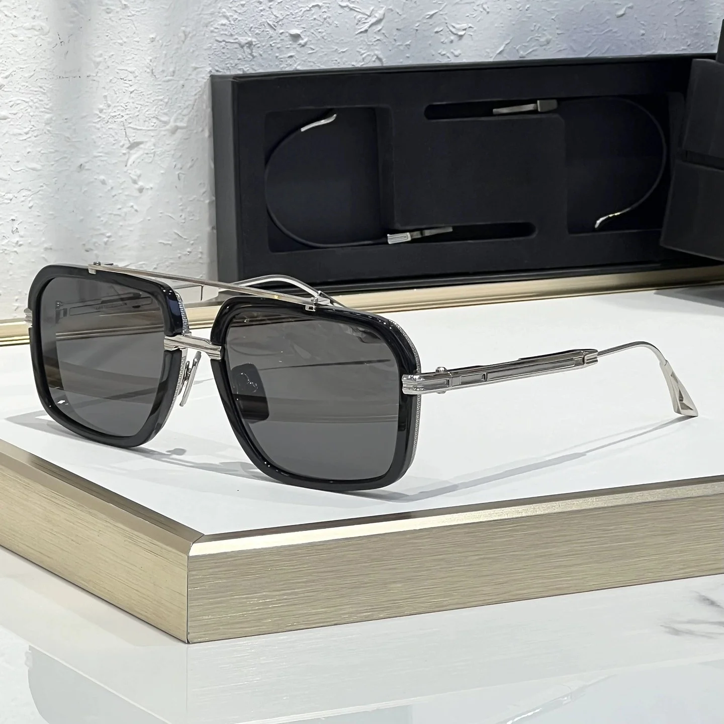 DES013 Changeable Temple Belight Optical Handmade Men Women Cool Fashion Vintage Retro UV400 Protection Prescription Lens