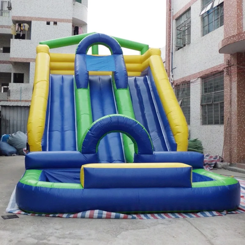 في الهواء الطلق كبير الصين طفل الصناعية نفخ المياه الشريحة للطفل #5