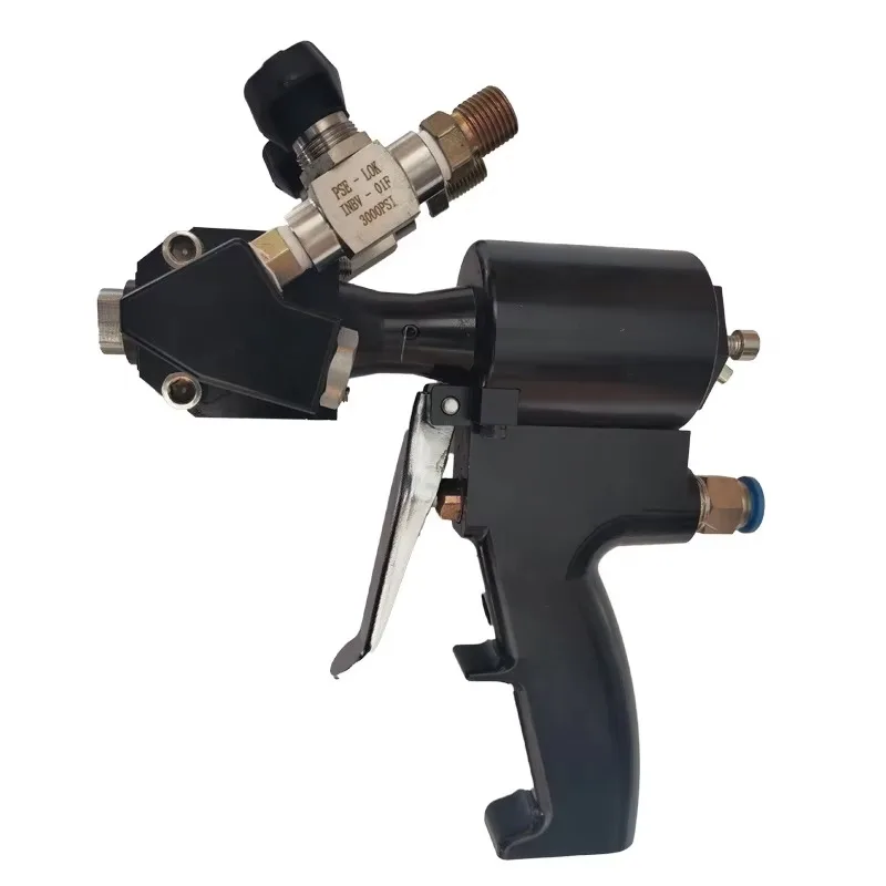 YG Customized Double Head Dual Nozzle Sprayfor Nano Chrome Spray A B Paint Silver Nano Chrome